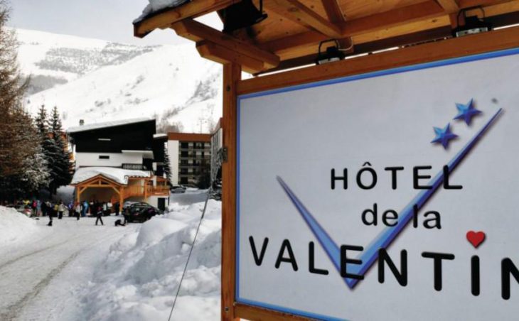 Hotel de la Valentin, Les Deux Alpes, External Sign